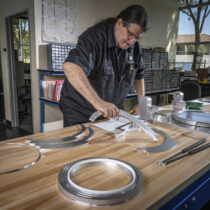 Part assembly at O&Y Precision